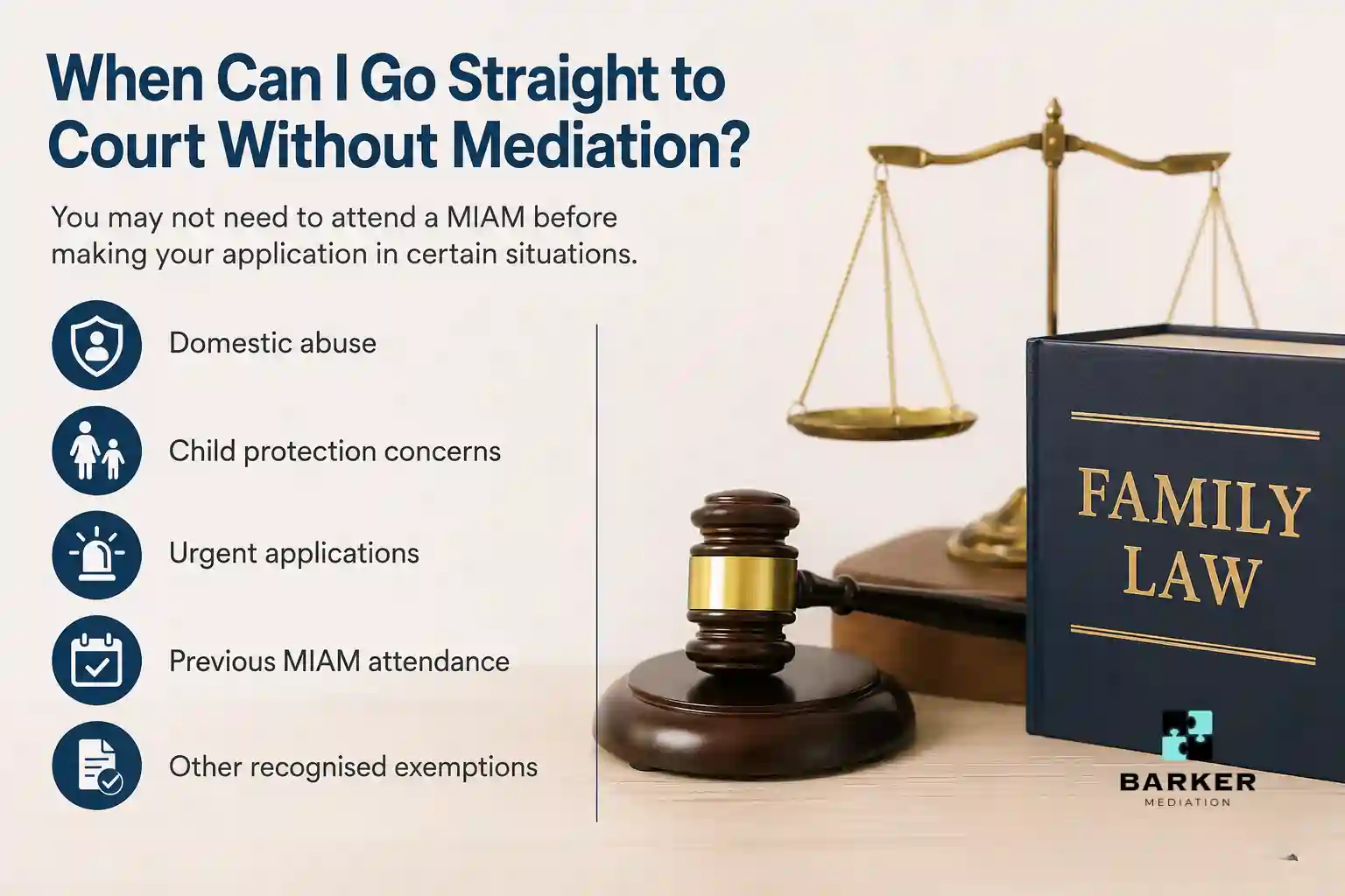 When Can I Go Straight to Court Without Mediation Wigan?